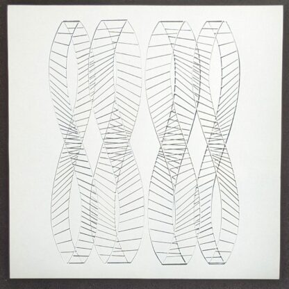 abstracte zeefdruk Wybrand Ganzevoort