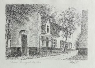 tekening Hoeve Rozengoed Zaffelaere