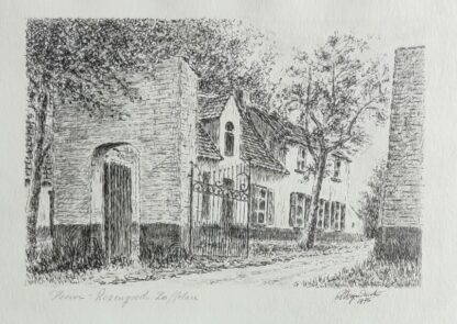 tekening Hoeve Rozengoed Zaffelaere