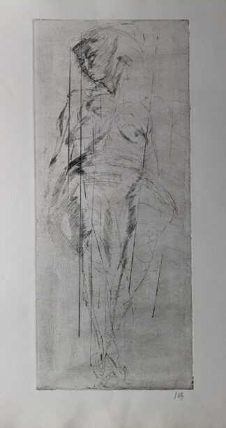 Abstracte Naakte Dame - Jos Hendrickx