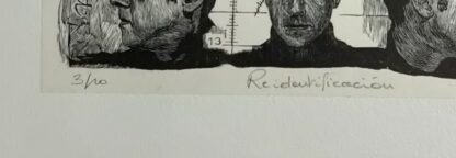 peter bosteels titel nummer reidentification houtgravure