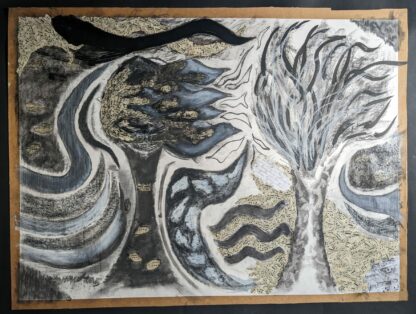 onbekend Nederlands mixedmedia schilderwerp kunst