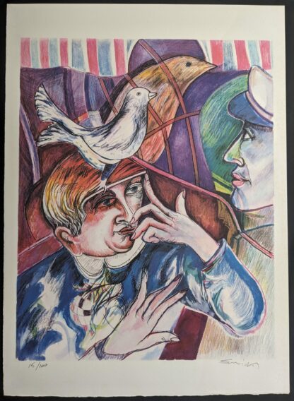 lithografie Smira Quartier Libre