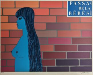 Labisse lithografie titel passage de la Bérésina