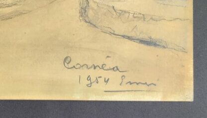 Signatuur Emil Cornea potlood