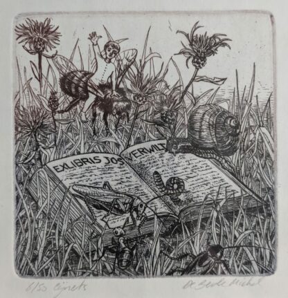 ex libris jos verwilt michel de beule twee kleuren