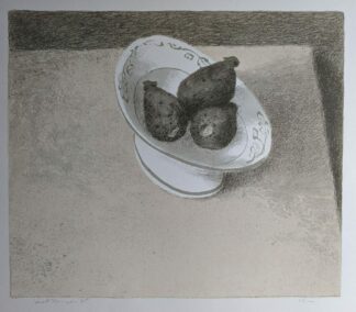 Stilleven met peren Mart Kempers lithografie