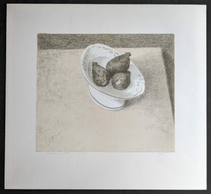 Stilleven met peren Mart Kempers Lithografie blad