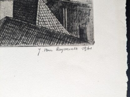 handtekening Jozef Van Ruyssevelt