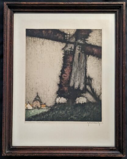 Roger Hebbelinck Moulin en Flandre kader