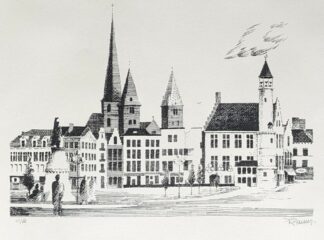 vrijdagmarkt Gent houtsnede