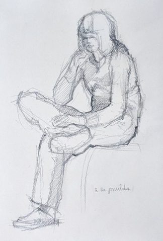 Roger De Mulder schets vrouw