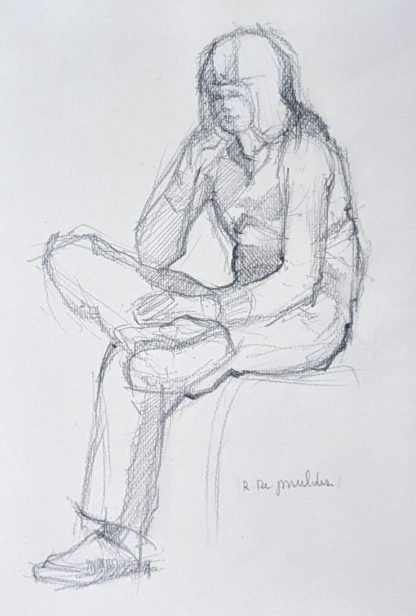Roger De Mulder schets vrouw