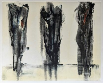 Dries van den broeck abstract verf