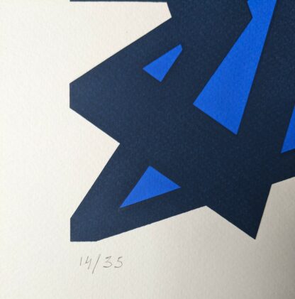 Agidius Geisselmann numbered silkscreen