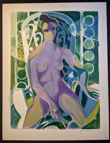 Hilaire Camille litho vrouw
