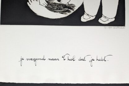 je voegend naar t hol dat je hebt