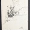 lieve stappen tekening