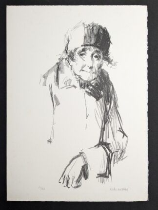 Portret oude vrouw - Van Avermaet