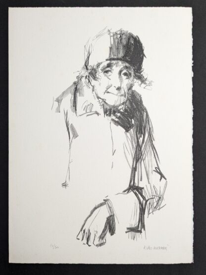 Portret oude vrouw - Van Avermaet
