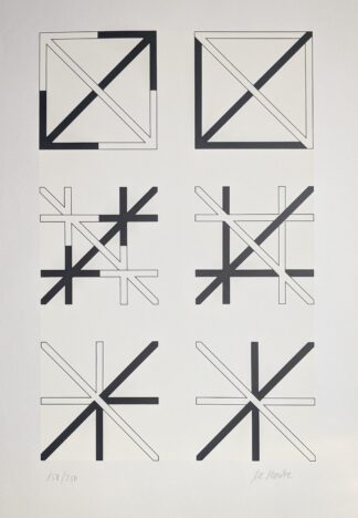 Compositie met wit en zwart - Pierre Depoortere