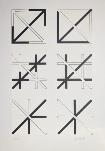 Compositie met wit en zwart - Pierre Depoortere