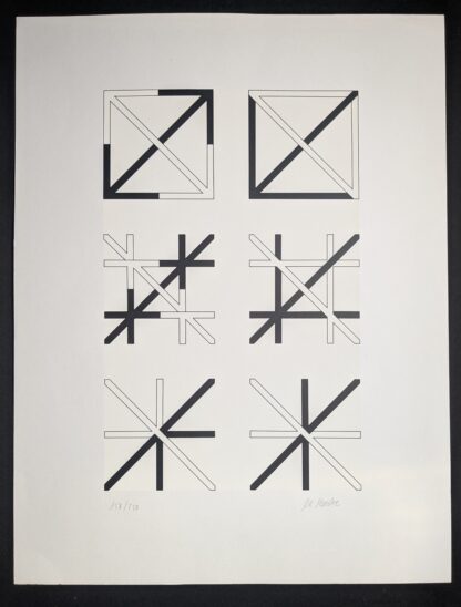 Compositie met wit en zwart - Pierre Depoortere - Afbeelding 4