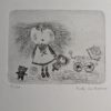 kind met koets - Mieke Van Damme