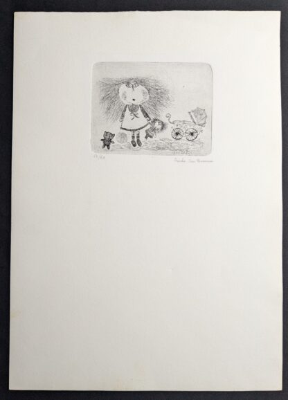 kind met koets - Mieke Van Damme - Afbeelding 2